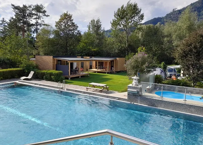 Schwimmbad Camping Mossler Kemping