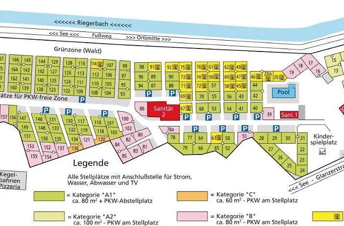 Schwimmbad Camping Mossler